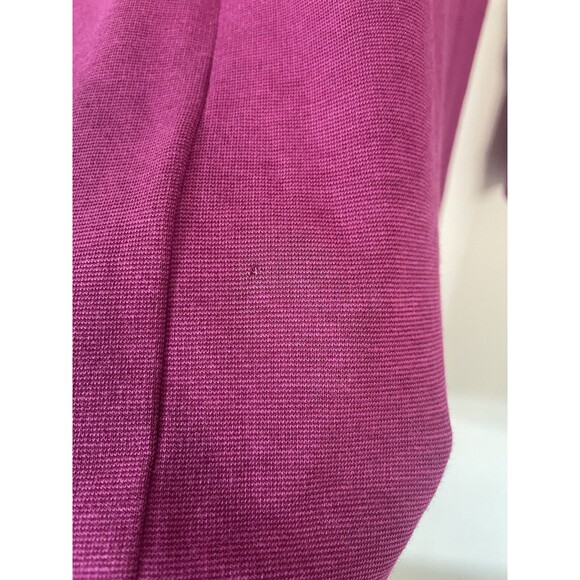 Toad & Co Dress Fuchsia Pink Long Sleeve Fit Flare Soft Outdoor Womens Small* - Picture 12 of 16